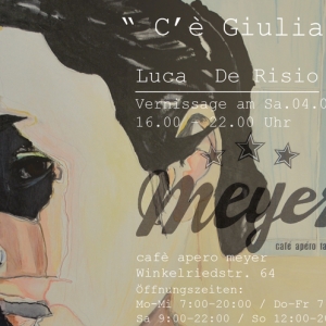 Flyer Ausstellung "C'è Giulia?"