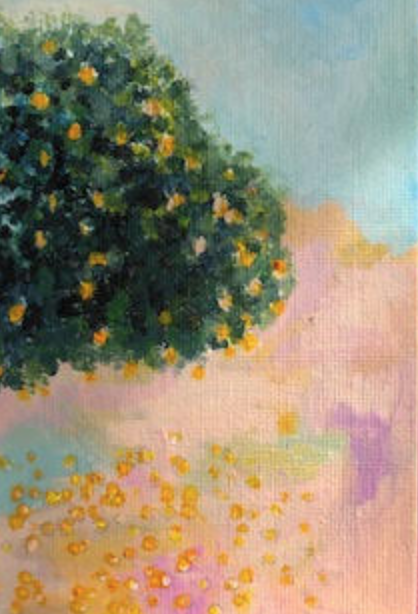 L'albero  e le arance cadute
